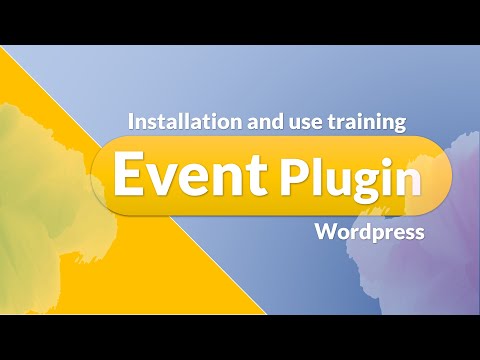 EventON plugin - Installation and use training