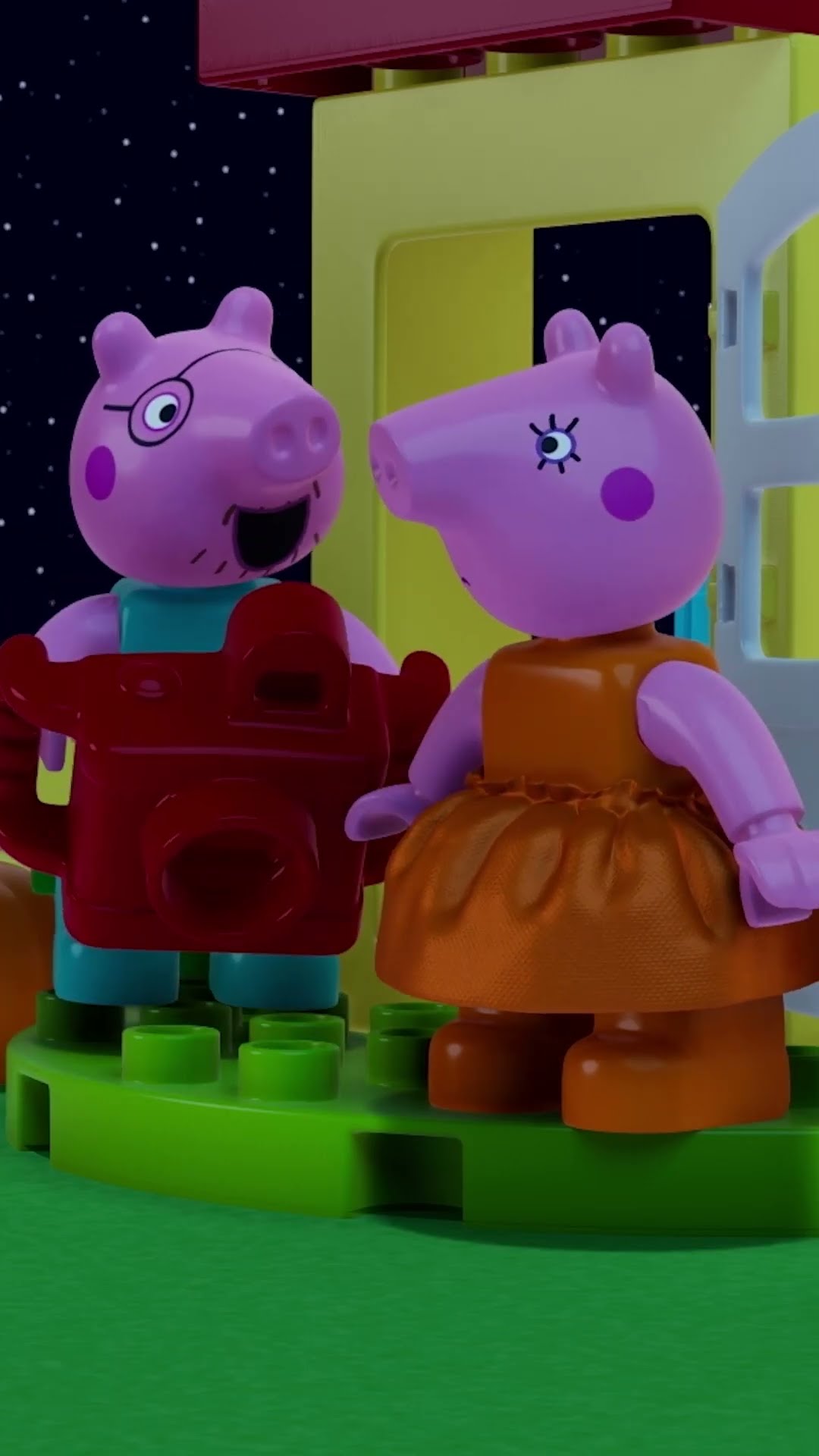 Trick or Treat! #PeppaPig #Shorts #LEGODUPLO