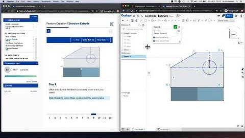 Onshape Exercise   Extrude
