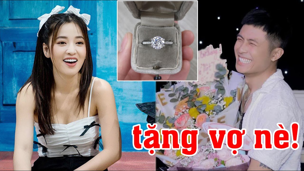 Gin Tuấn Kiệt chi mạnh tay mua nhẫn kim cương 'hột mít' tặng Puka - YouTube