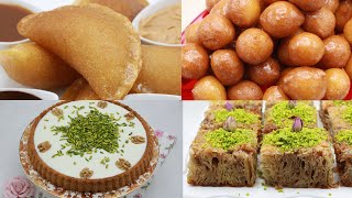 حلويات رمضان المميزه واللذيذه من مطبخ منال العالم