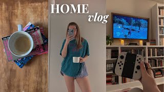 HOME VLOG  recharging, cozy night routine, thrift haul & relaxing!