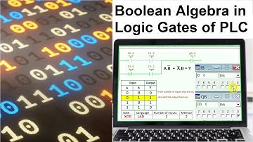 Boolean Algebra in Logic Gates of PLC ( Simatic STEP7 Siemens)