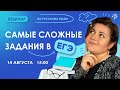 САМЫЕ сложные задания в ЕГЭ по русскому языку | Вебинар | Русский язык ЕГЭ
