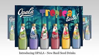 OPALA - Introducing Basil Seed Drink New Design screenshot 1