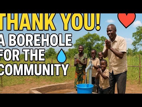 He Gifted A Whole Community A Borehole After Watching My Video