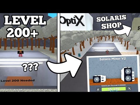 HOW TO GET SOLARIS COIN & exchange to SCASH level 200 in BITCOIN MINER ROBLOX