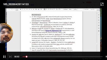 How to arrange your list of references in alphabetical order. 