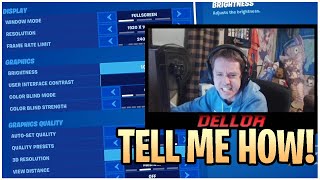 Dellor LOSES IT After Trying To Turn Cross-Play Off In Fortnite!