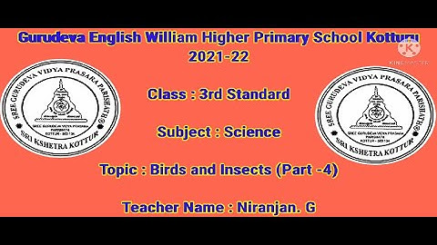 3rd Standard Science 4th Lesson Part 4 Sem 1 2021   22