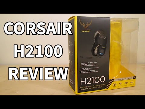 Corsair H2100 Wireless Headset Review