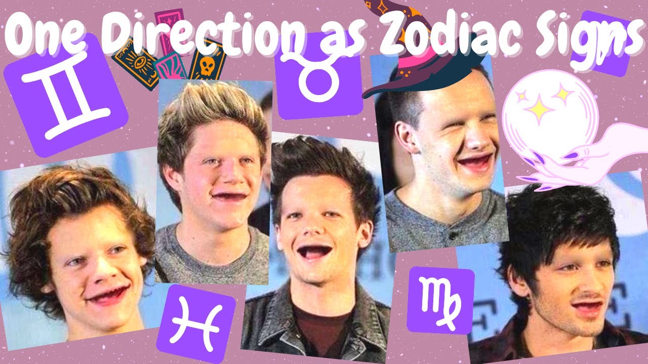 zodiac signs as one direction YouTube