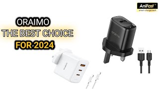 Charge anything faster with  oraimo anifast charger