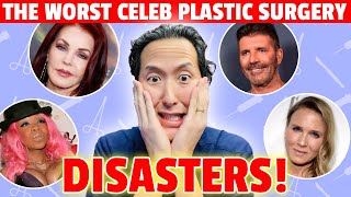 The 5 WORST Celebrity Plastic Surgery DISASTERS!