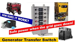 How a Generator Transfer Switch Works