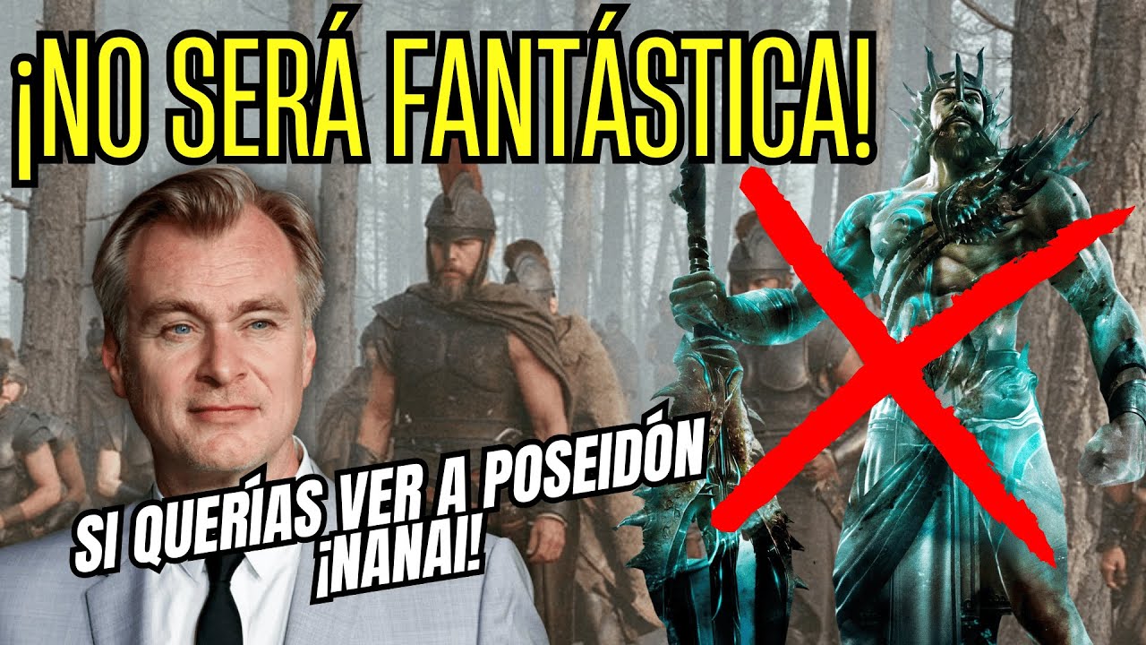 ¿La Odisea de Christopher Nolan no será FANTÁSTICA? ¿Y los dioses y criaturas?