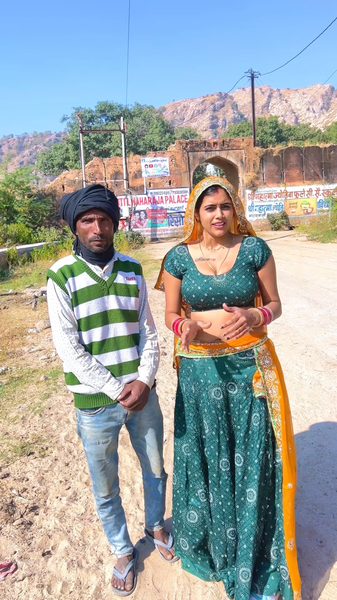 आज हम आ गए करण अर्जुन movie बनी थी वहाँ ?#shorts #trending #meenu #ytshorts #karanarjun