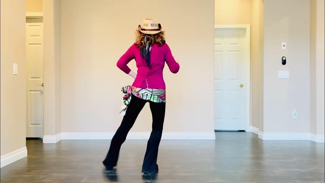 New Jambalaya line dance, beginner, demo & tutorial YouTube