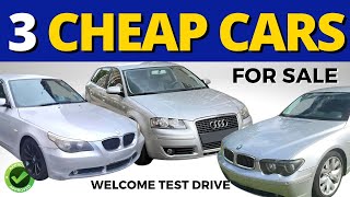 BEST 3 CHEAPEST CAR FOR SALE | UNDER $1000 CARS | SPORTY LOOK LUXURY  CARS | #cheapcars