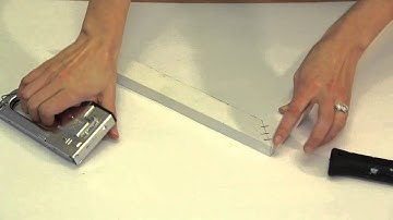 How to Reinforce Wood Picture Frame Corners : Picture Frame Crafts