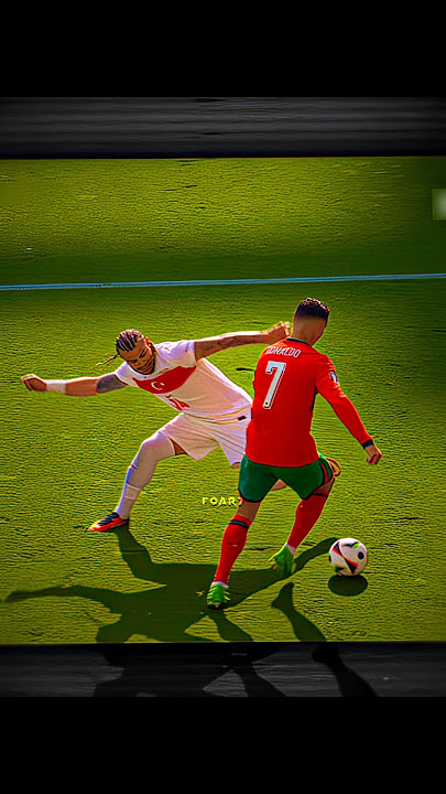 Destroy Turkish defender by CR7 🥶 #shorts #ronaldo #football #cristianoronaldo