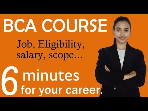 BCA course Eligibility, course fee, course duration, top universities ...