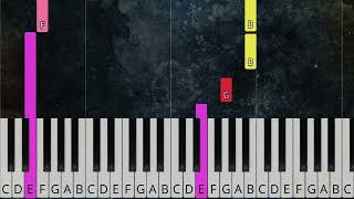 Space for Rent (half speed major key piano tutorial for myself)