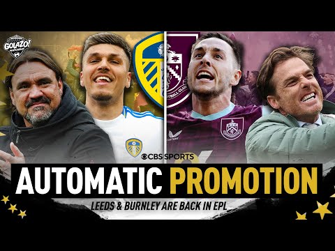 PREMIER LEAGUE BOUND |  Leeds United & Burnley PROMOTED to Premier League! ⬆️ 🏴󠁧󠁢󠁥󠁮󠁧󠁿 | Matchday