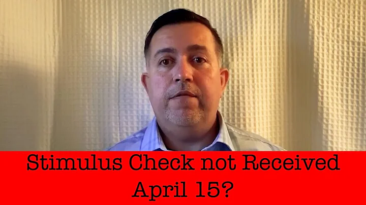 Stimulus Check Update April 15 Not Received - where is it