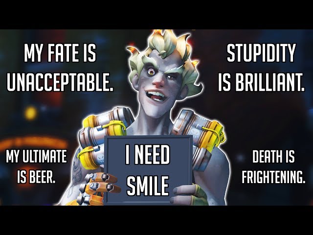 Bite the dust voice line for Junkrat would fill 2 quotas - General  Discussion - Overwatch Forums