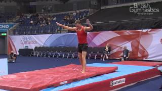 James Booth - Tumbling - 2014 British Championships - Silver