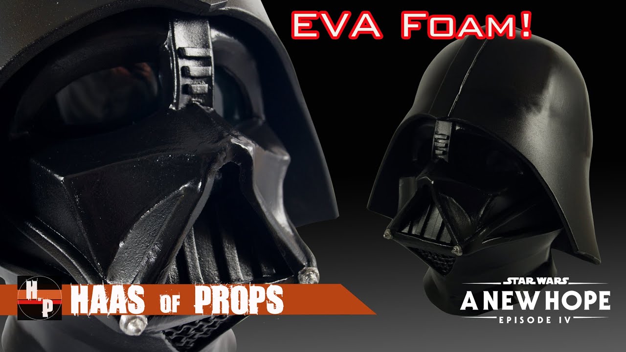 How to Make a Darth Vader Helmet with EVA Foam | STAR WARS DARTH VADER ...