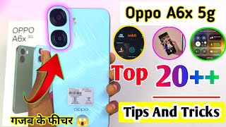 Oppo A6X 5G Tips And Tricks Top 20 Hidden Features Oppo A6X 5G