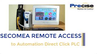 How to setup remote access to Click PLC using Secomea