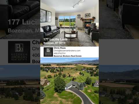 177 Lucille Lane, Bozeman, MT home video tour