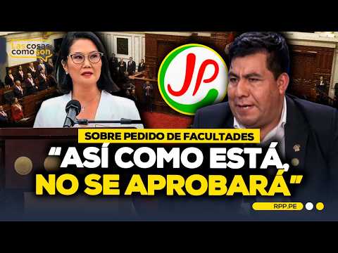 🔴 Juntos por el Perú WILL NOT SUPPORT request for special powers "as is," says Marino Lavado