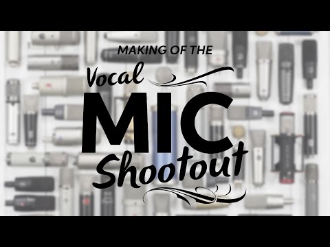 Making of Sweetwater's Vocal Mic Shootout