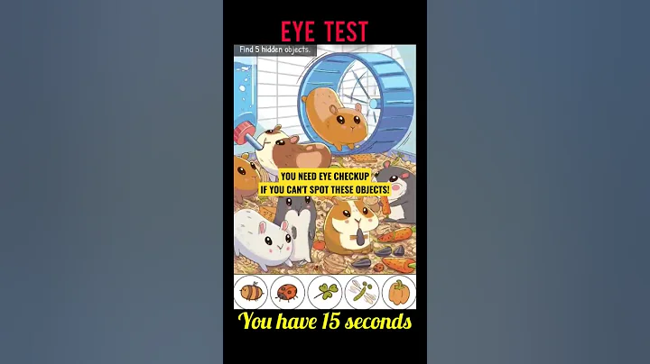 Spot the Hidden Objects🐀 #shorts #challenge #games