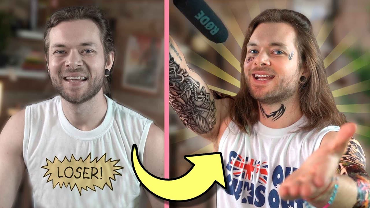 My Incredible Tattoo Transformation, Before and After. - YouTube