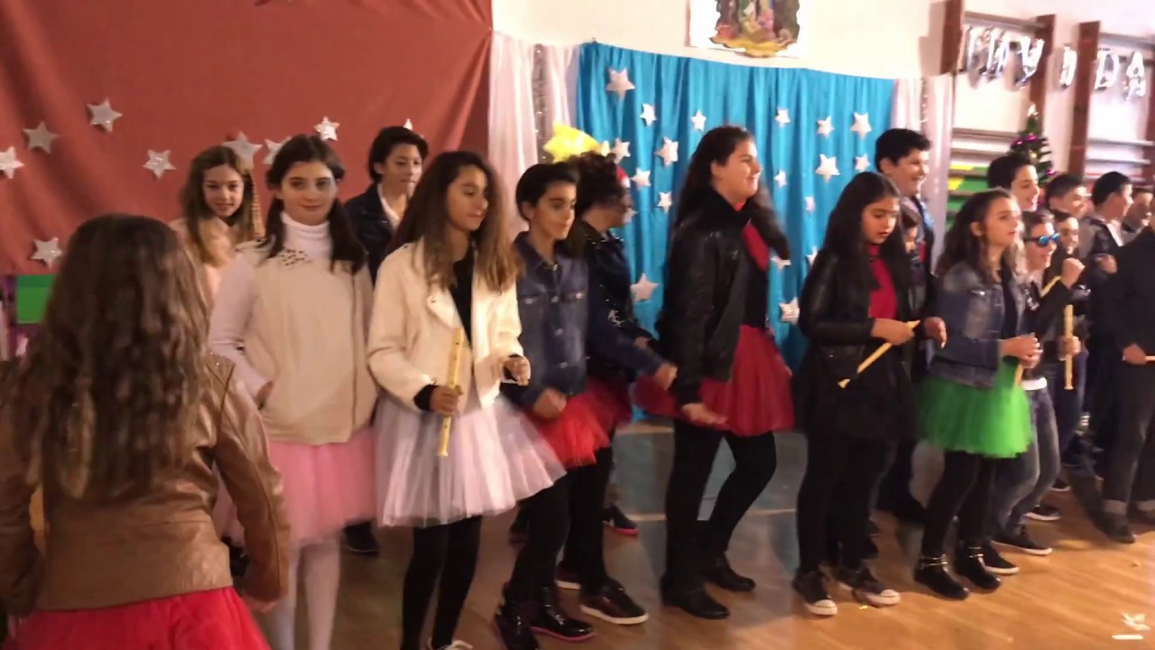 2017 6A y B Beeethoven Jingle Bells rock, CEIP Tartessos, Málaga