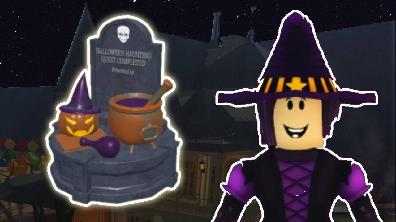 Halloween Haunting Quest Trophy, Welcome to Bloxburg Wiki