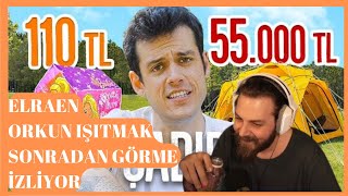 Elraenn 110TL vs 55 000TL Kamp Çadırı İzliyor | @orkunisitmak