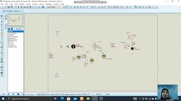Rangkaian Saklar Lampu Otomatis Ldr