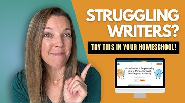 STRUGGLING WRITERS? How Write Stories by Scriptive Can Help | Homeschool Writing Curriculum ✏️