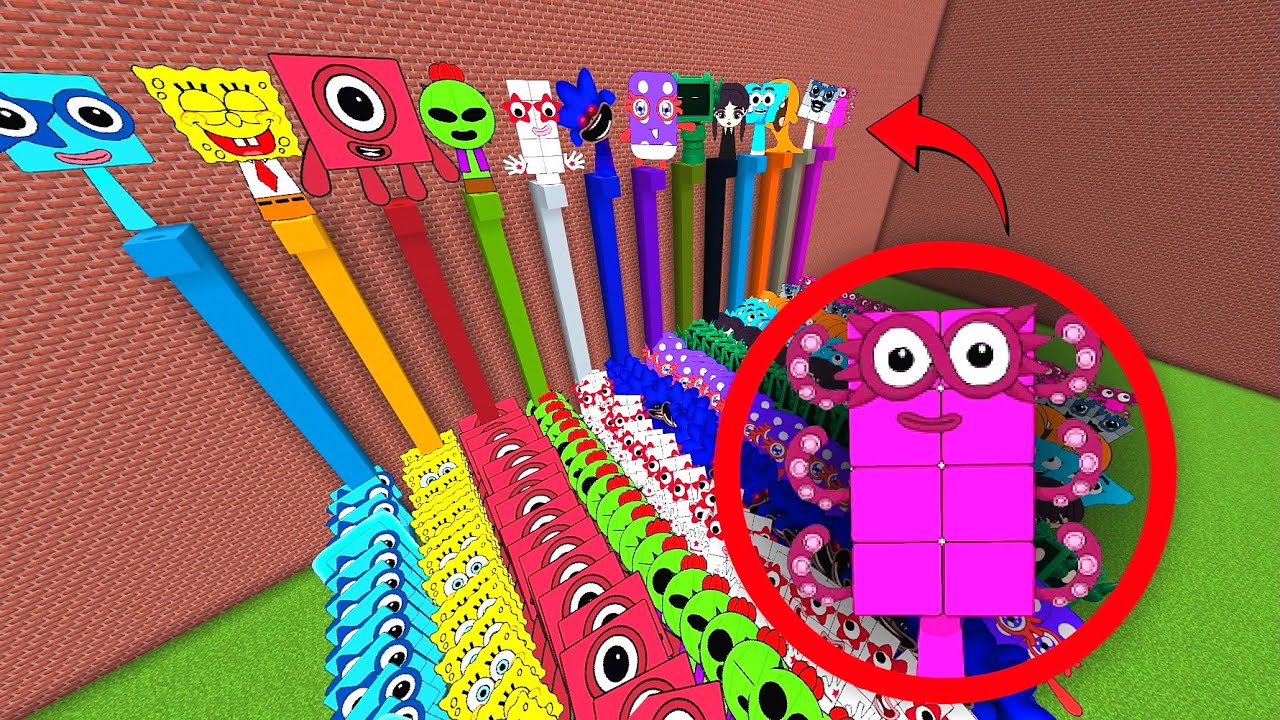 More NEW Sprunki OC Nextbots In Colored Lines Minecraft PE MOD