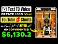 Earn $6,130 by Making YT Shorts With AI  | How to Create Viral YouTube Shorts using AI