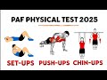 PAF Physical test preparation 2025|paf physical test 2025|PAF physical test|#pafphysicaltest