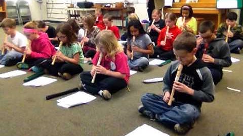 Ode To Joy - 4th grader recorders - J-town