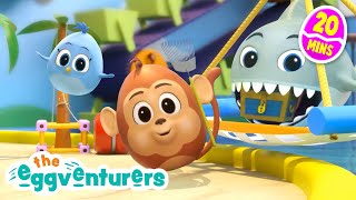 Animal Eggventures: Bird Egg 🐥 Shark Egg 🦈 Monkey Egg | The Eggventurers Full Episodes Compilation by GoldieBlox 49,312 views 11 months ago 21 minutes