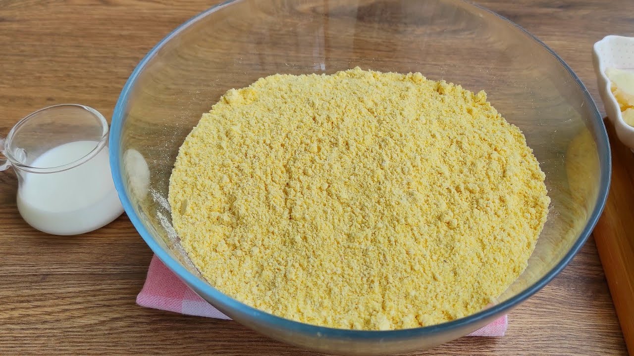 🔴Mısır Unu ile şipşak YAPIYORUM ✋Ömrümde BÖYLE LEZZETLİSİNİ YEMEDİM. ASLA YEMEM DİYENLER BAYILIYOR✋